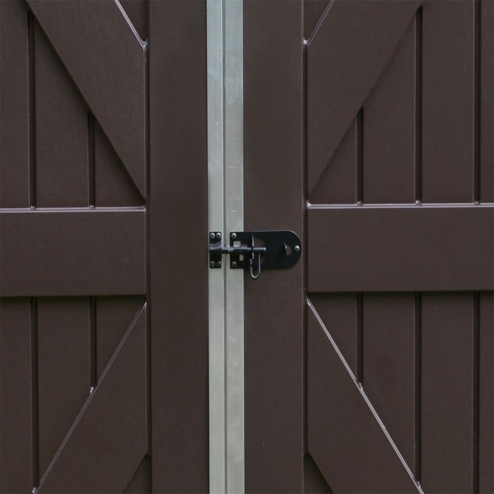 image 1 of Skylight Shed 6 x 3 Tan - Polycarbonate - L90.2 x W185.4 x H217 cm