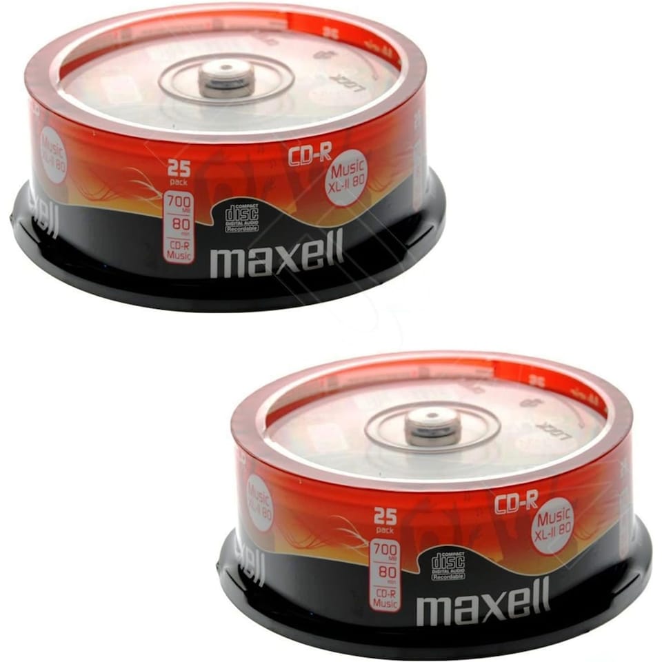image 1 of Maxell CD-R80 XL-II Cd Blank Disc  in Silver