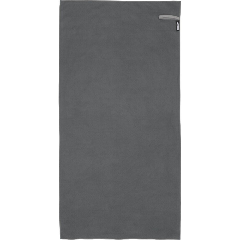Pieter Lightweight Quick Dry Towel - Grey - 180cm x 100cm