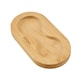 image 1 of Cooks Professional | Bamboo Salt and Pepper Mill Tray | Bamboo Wood Holder