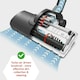 image 9 of SPARES2GO Turbo Brush Head for Guild Vacuum Turbine Floor Tool 16L 30L GWD16 GWD30 (35mm)