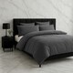image 1 of Teddy Bear Fleece Soft Cosy Duvet Cover + Pillow Case Set Grey | Single