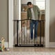 image 6 of Safetots Curved Top Safety Gate, 271cm - 280cm, Matt Black, Pressure Fit Stair Gate, Baby Gate for Doors Hallways and Spaces, Safety Barrier, Easy Installation
