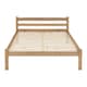 image 3 of Panama 4 Feet 6 Inches Bed Frame - L198 x W144 x H77 cm - Natural Wax