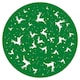 image 4 of Green & Red Reindeer Christmas Paper Cupcake Cases - Pack of 75