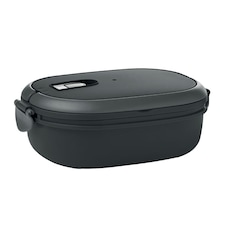 MidOcean Lux Polypropylene 1000ml Lunch Box - Black - One Size