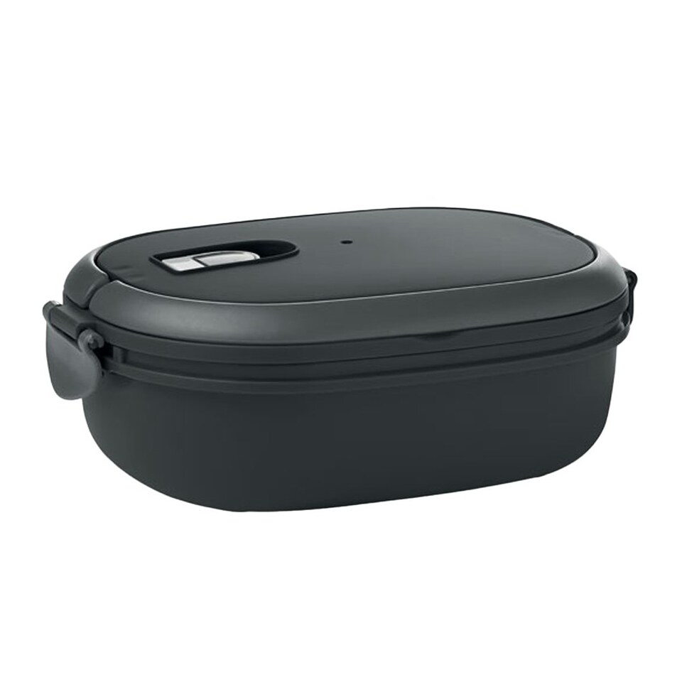 image 1 of MidOcean Lux Polypropylene 1000ml Lunch Box - Black - One Size