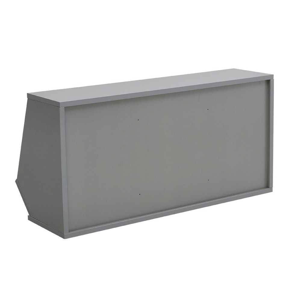 image 1 of Living and Home Open Style Toy Storage Organizer - 80*30*40cm - Grey