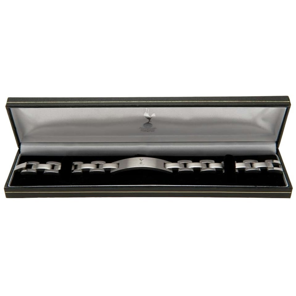 image 1 of Tottenham Hotspur FC Stainless Steel Bracelet - Silver - One Size