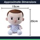 image 7 of Eleven Stranger Things Soft Toy Cute Plushie Huggable Cuddly 25cm White