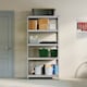 image 7 of Home Vida 5 Tier Garage Shelf Heavy Duty Boltless Shelving Storage Unit, Large, Galvanised