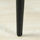 image 8 of HOMCOM Bar Stools Set of 2 Velvet-Touch Fabric Counter Bar Chairs Grey