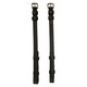 image 2 of Collegiate Comfitec European Leather Horse Cheekpiece - Black - Warmblood