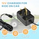 image 3 of AIYAPLAY 12V Charger for Ride on Car, 12 Volt 1A Battery Charger