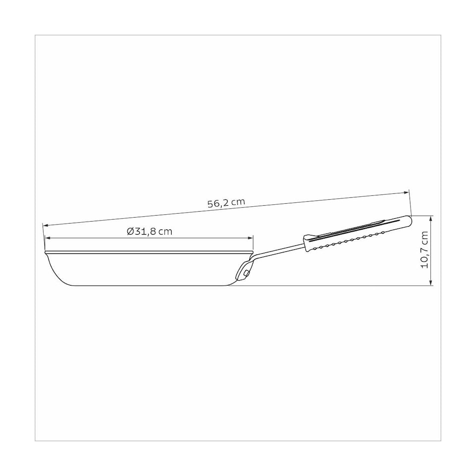 image 1 of Tramontina Non-Stick Frying Pan 30cm - 3.0l