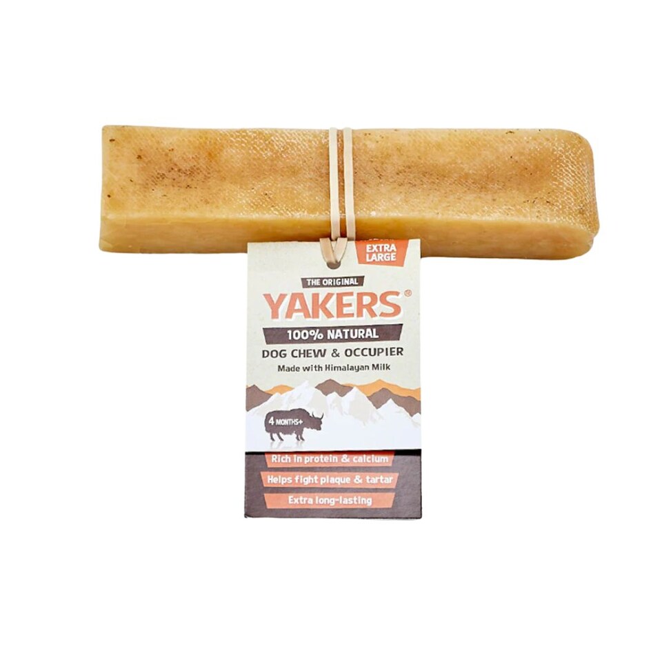image 1 of YAKERS Original Natural Himalayan Dog Chews - Pack of 2 (X-Large)