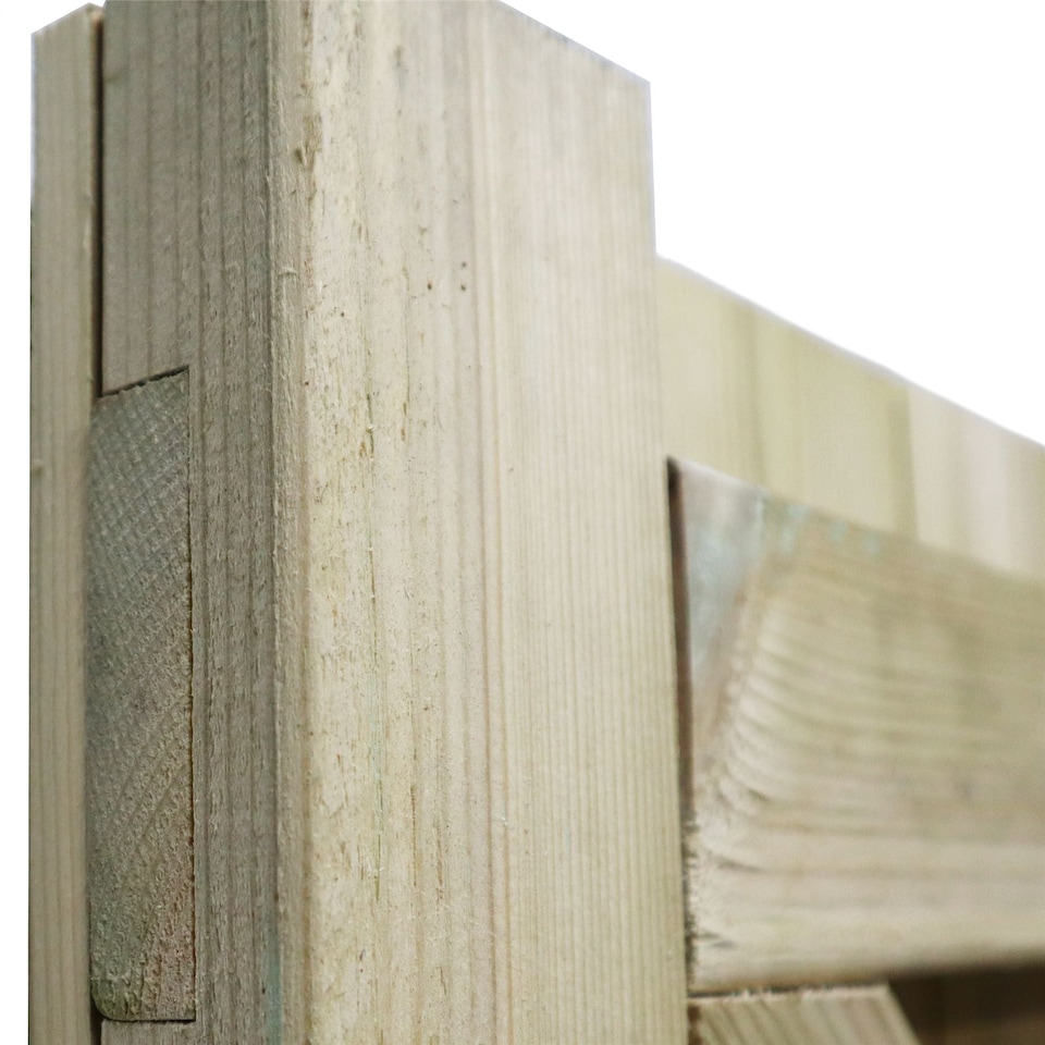 image 1 of Heavy Duty Garden Gate 6ft x 3ft T&G H-Frame Flat Top Treated Timber Door