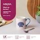 image 7 of Mikasa Shell Straight-Sided Porcelain Mug, 280ml | Blue
