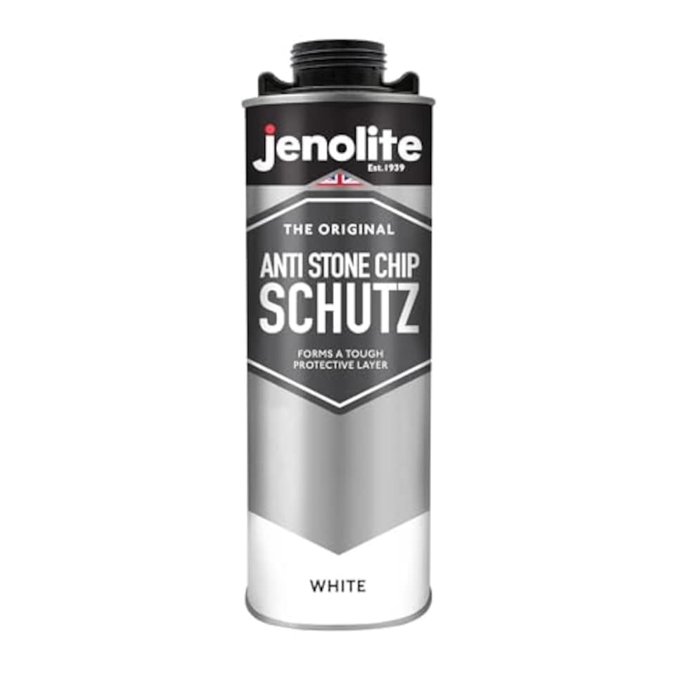 Jenolite Anti-Stone Chip Protection Schutz Underseal Spray - White - 1L