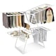 image 1 of COSTWAY 2-Tier Clothes Drying Rack Folding Dryer Garment