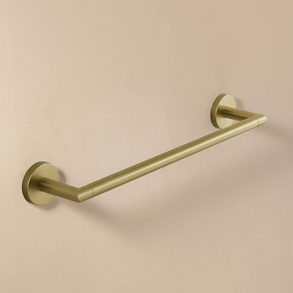 image 1 of COSMIC Towel rack, 40cm, Matt gold, Anti-corrosion, Start Collection