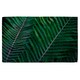 image 1 of green leaves, abstract flora texture Designer Bath Towel | Multi