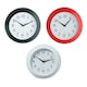 image 2 of Interiors by Premier Vintage White Wall Clock, Elegant Distressed Design With Bold Black Numerals And Classic Face, Reliable