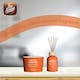 image 4 of 85G Salted Caramel Scented Coloured Jar Candle