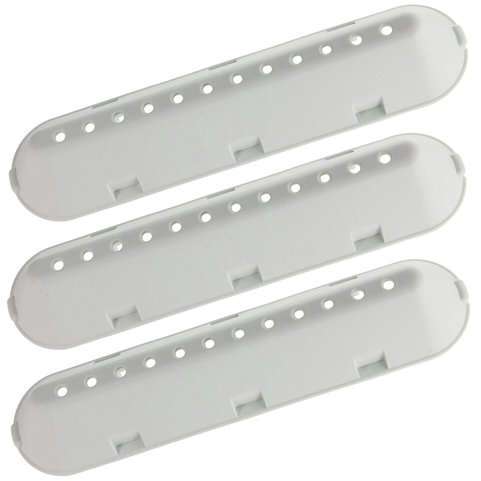 image 1 of SPARES2GO 3 x Drum Paddle Lifters for INDESIT Washing Machine