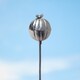 image 2 of Recycled Iron Poppy Seed Head Garden Stake Decoration