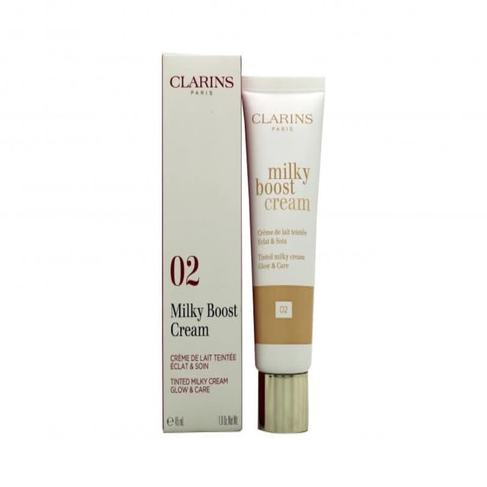 image 1 of Clarins Milky Boost Cream Tinted Glow & Care 45ml - 02