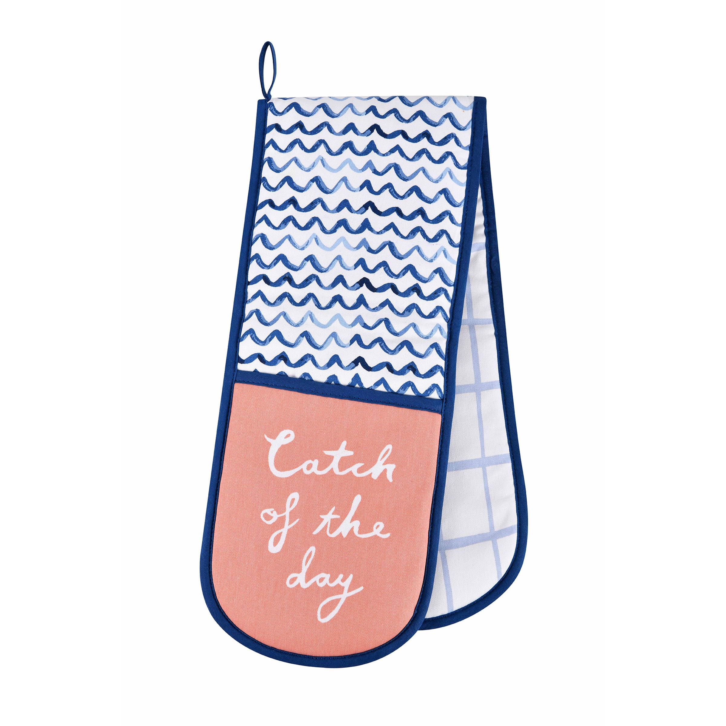 Ulster Weavers 'Catch of the Day' Food Print Double Oven Glove