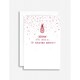 image 2 of Hotch Potch Christmas Card with Enamel Pin Badge Sister Let's Neck-O The Christmas Prosecco!