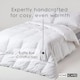 image 6 of Homescapes Duck Feather and Down 13.5 Tog Duvet for Winter, Single