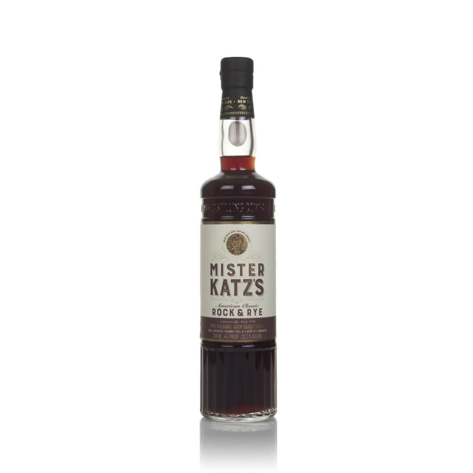 image 1 of New York Distilling - Mister Katz's Rock And Rye Whiskey Liqueur | Multi | Rye Whiskey, Rock Candy Sugar, Sour Cherries, Cinnamon, Citrus | 1