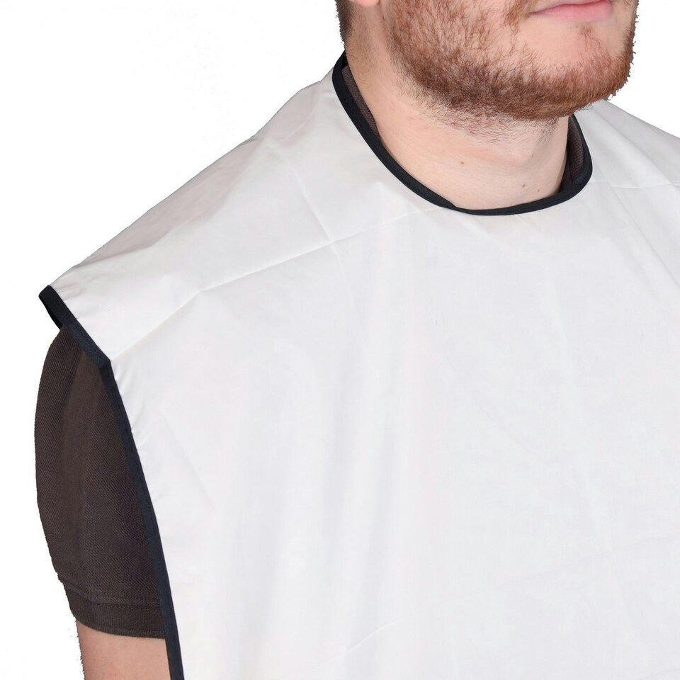 image 1 of Oypla Waterproof Professional Shaving Grooming Hair Beard Apron Bib