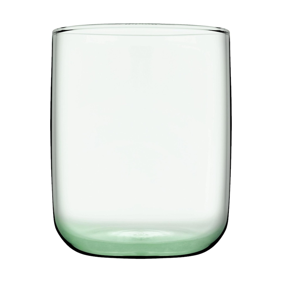 image 1 of Pasabache Aware Iconic Recycled Glass Tumblers - 280ml - Green - Pack of 4 | Green | Green