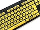 image 2 of Accuratus Rainbow 2 High Vis Keyboard - USB High Visibility Visual Impairment SEN Keyboard with Extra Large Black Font & Yellow Keys