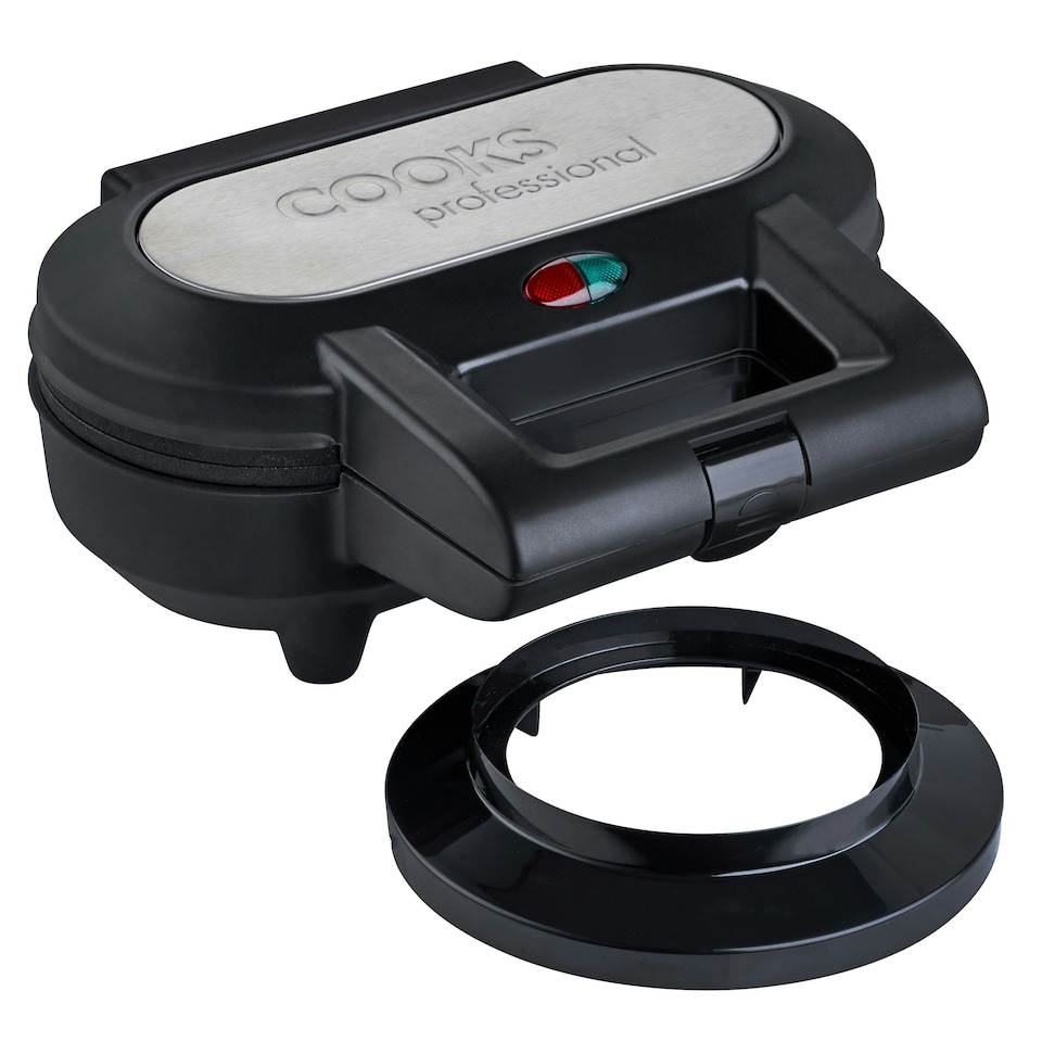 image 1 of Cooks Professional 2 Pie Maker Deep Fill Machine with Handy Cutter Included