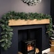 image 3 of 2.7m Green Christmas Garland with Pine Cones and Mixed Needles