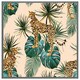 image 4 of Tropical cheetah (Picutre Frame) Brown | Oak | M