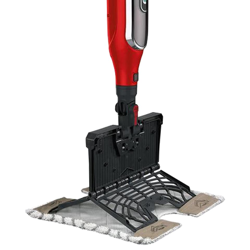 image 1 of SPARES2GO Cover Pads for SHARK Steam Cleaner Mop Dirt Grip S6001 S6003 Klik n' Flip x 2