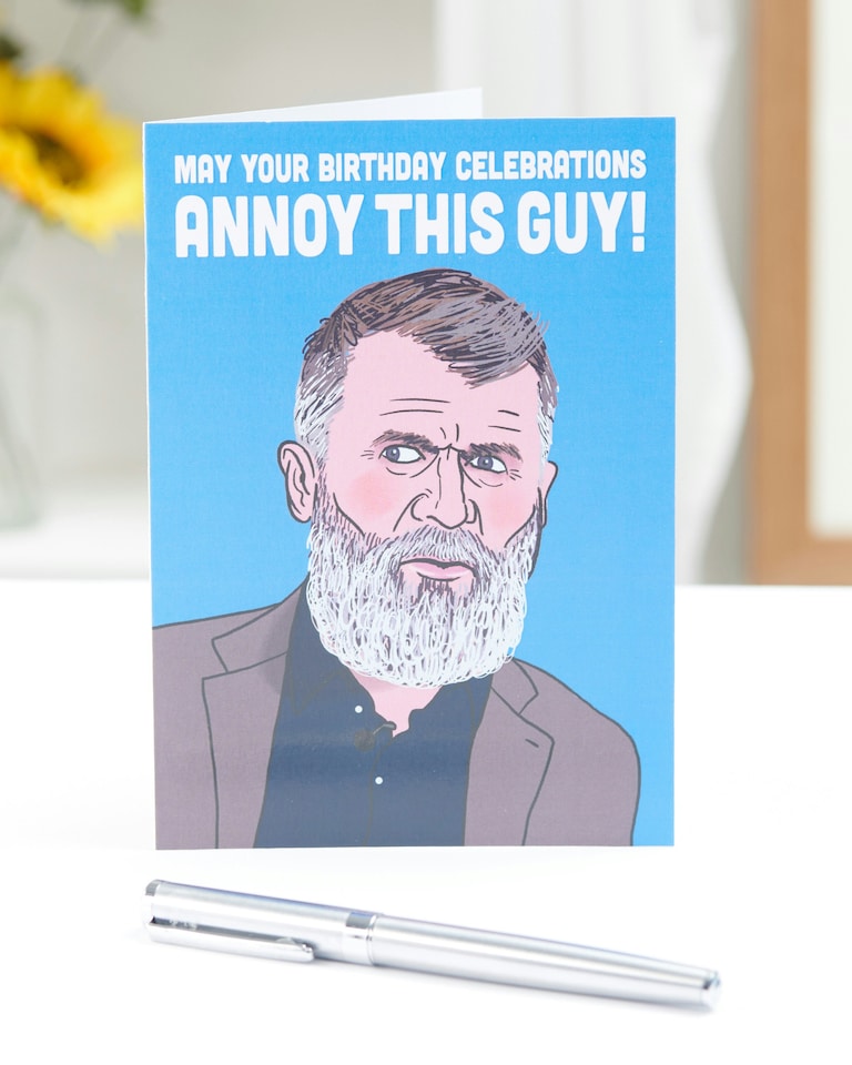 image 1 of Humour Birthday Card - Annoy This Guy