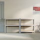 image 8 of Home Vida 5 Tier Garage Shelf Heavy Duty Boltless Shelving Storage Unit, Large, Galvanised