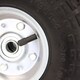 image 7 of 4x 10" Pneumatic Sack Truck Trolley Wheel Replacement Tyre Set