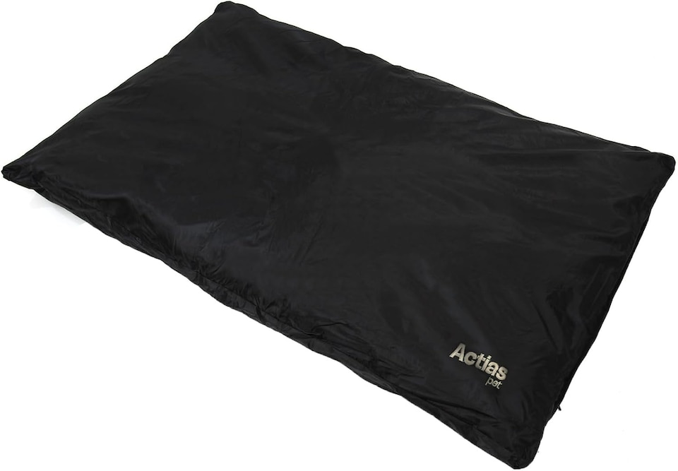 image 1 of Actiaspet - Large Waterproof Dog Bed (Black, X Large)