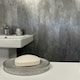 image 2 of Showerdrape Pzazz Silver Diamante Bathroom Sink Soap Dish