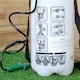 image 9 of 8 Litre Garden Pressure Sprayer with Shoulder Strap & Lance | White | White