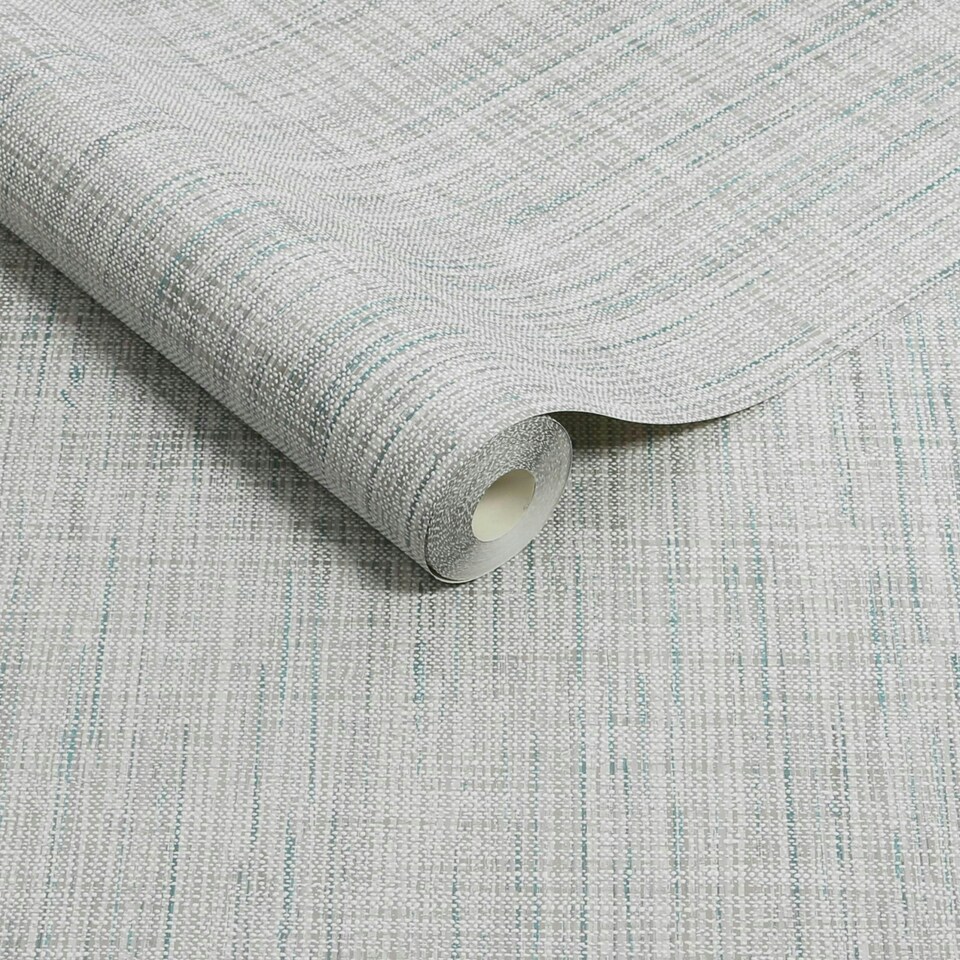 image 1 of Superfresco Linden Texture Blue Wallpaper Blue | Blue