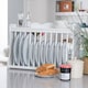 image 3 of Minack White Wooden Kitchen Plate Rack, Shelf, Hooks, Wall mounted, Freestanding | White